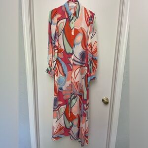 ALEXIS Floral Multicolor Maxi Dress